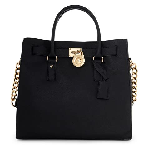 michael kors small hamilton messenger bag|Michael Kors large saffiano tote.